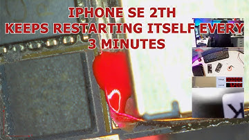 iPhone SE 2th Keeps Restarting itself Every 3 Minutes ايفون اعادة تشغيل كل 3 دقايق