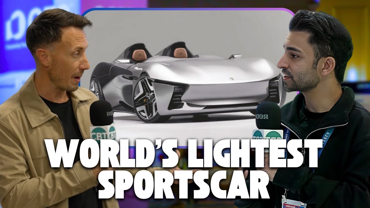 The World’s Lightest EV Sportscar — Longbow Speedster | CES 2026 Interview with Founders