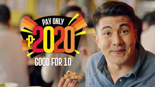 Shakeys 2020 Meet Up Meal Deal