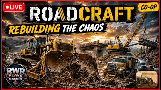 Rebuilding a Broken World! | RoadCraft Live (V)