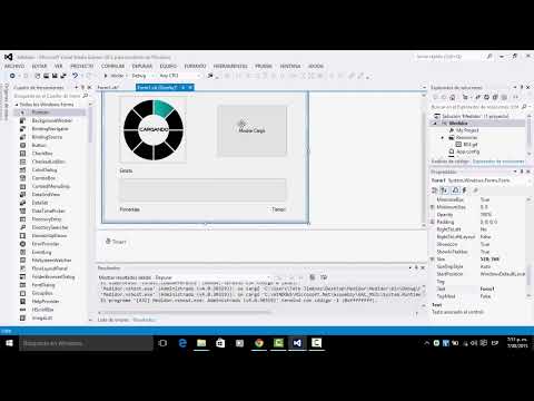 Battery Meter in Visual Studio
