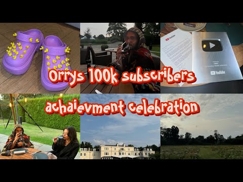 Achaivement of life 🐮 yay 100k 🎉Marina and Orry celebrate in Coworth park