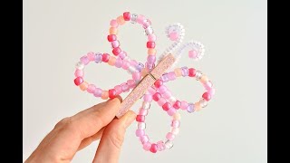 Beaded Pipe Cleaner Butterflies