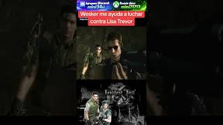 wesker me ayuda a luchar contra lisa trevir en resident evil 1