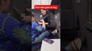 Interview gone wrong 😑 #funny #corporate #trending #shortvideo #office #ai #memes #ytshorts #reels