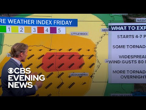 Dangerous storm threatening