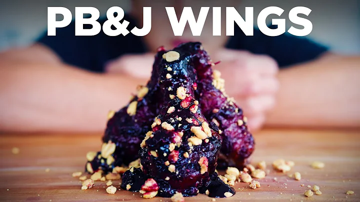 Peanut Butter and Jelly Chicken Wings