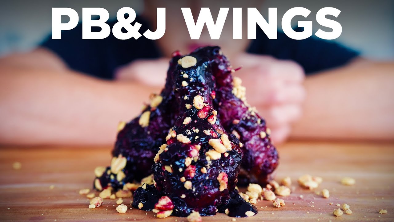 Peanut Butter and Jelly Chicken Wings YouTube