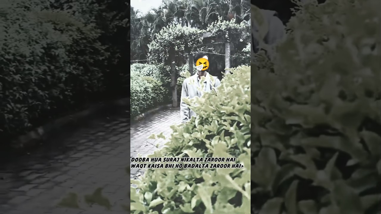 Dooba hua suraj nikalta zaroor hai, waqt kaisa bhi ho badalta zaroor hai.🤧