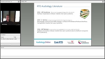 Auditory Neuropathy Spectrum Disorder (ANSD) in Riboflavin Transporter Deficiency / BVVL