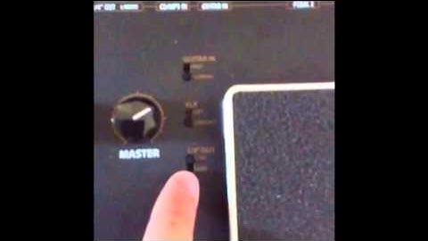 Line 6 Pod HD500 4 cable method with Laney GH50l