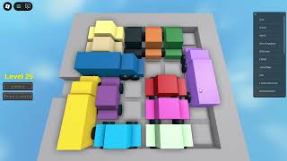 Tutorial 38: Parking Panic on Roblox level 25 walktrough (Roblox 1.25)