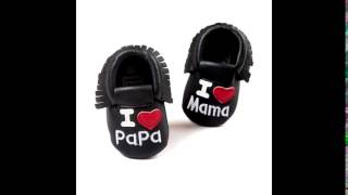 Adorable Soft Leather Baby Shoes | Cutest Baby Moccasins with soft sole by TheBabyShoppie