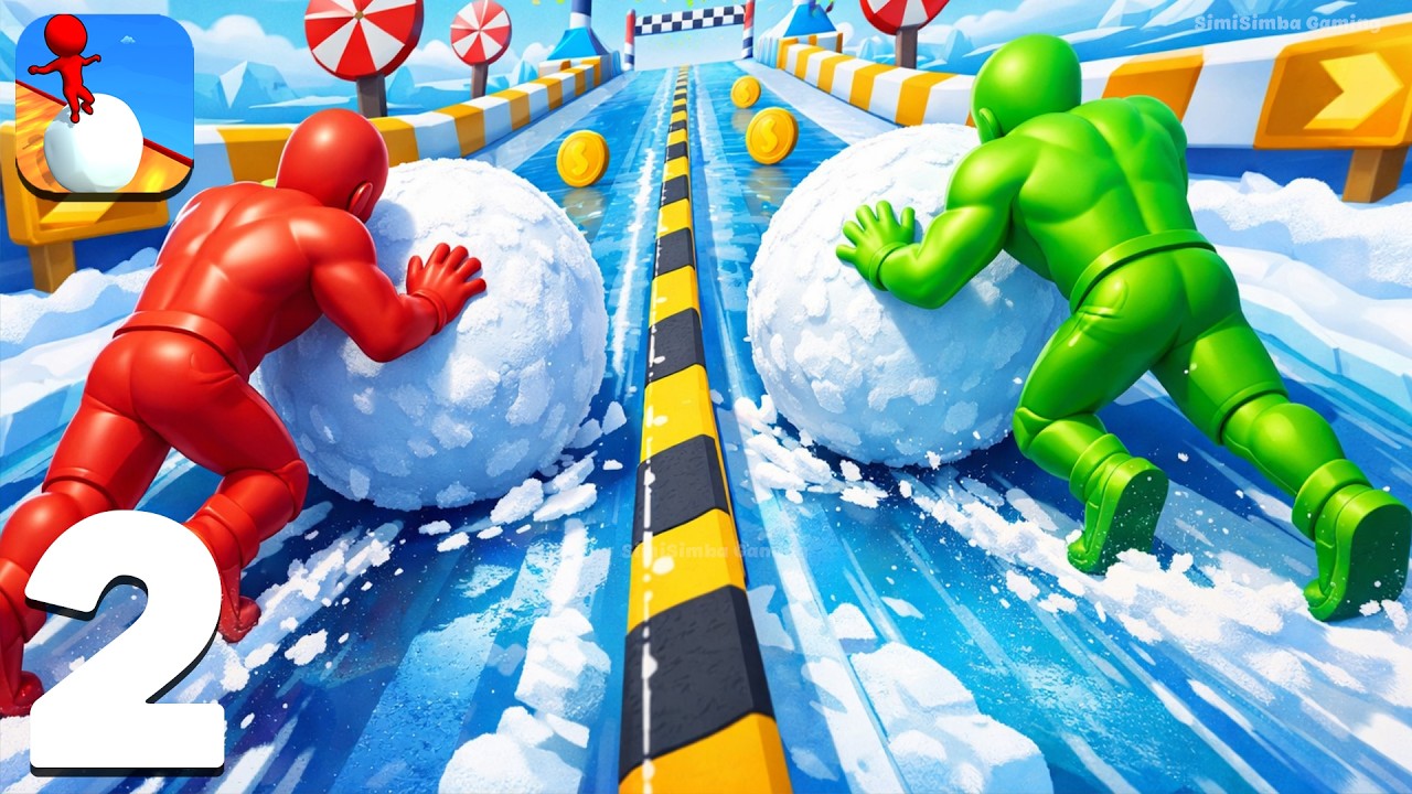 ❄️Snow Racing 3D Gameplay Walkthrough Levels 24–27 Satisfying Snow Racing Gameplay (Android,iOS)