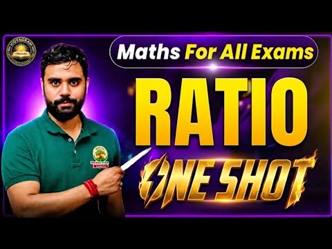 COMPLETE RATIO ONE SHOT BY ADITYA RANJAN SIR || MATHS BY ADITYA RANJAN SIR 