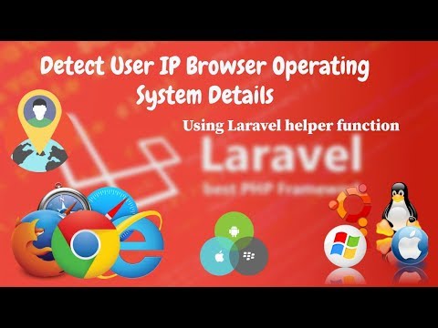 How to Get User IP, Browser, Device & OS  in laravel.