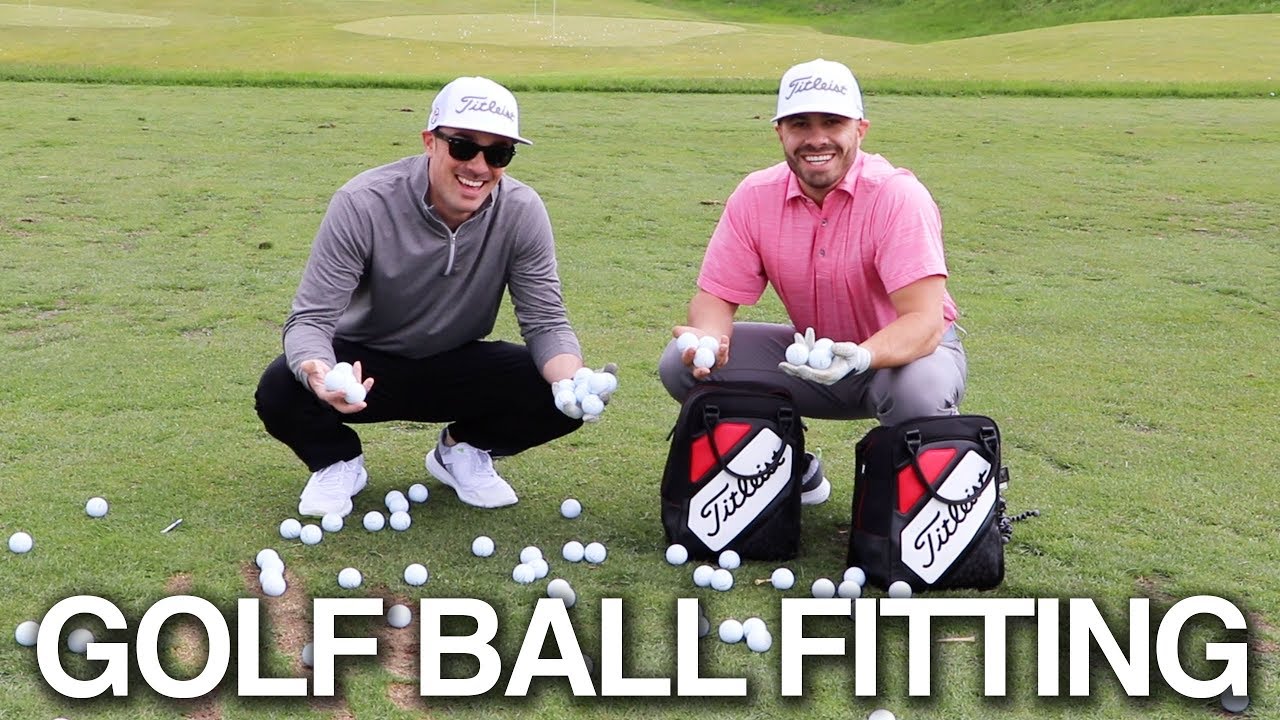 Titleist Ball Fitting with Golficity