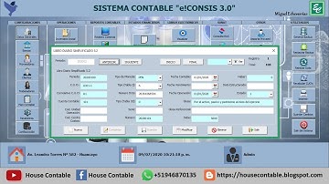Sistema Contable en Excel "e!CONSIS 3.0" - Libros Electrónicos LDS (5.2) PC (5.4) - Parte 15
