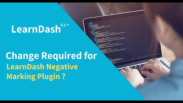 Learndash Negative Marking : Change Required