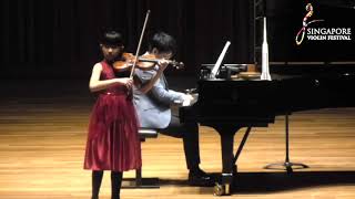 Chua Chloe - Carmen Fantasy Op. 25 by Pablo de Sarasate, 1st Jun 2019 (Age 12)