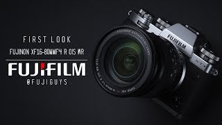 Fuji Guys - FUJINON XF16-80mmF4 R OIS WR - First Look - YouTube