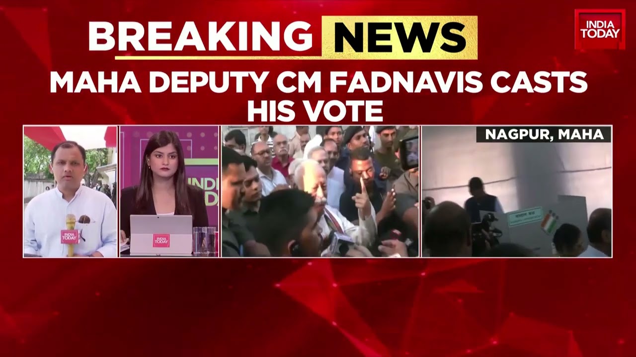 Lok Sabha Election 2024 Phase 1 Voting: Maharashtra Deputy CM Devendra Fadnavis Casts His Vote