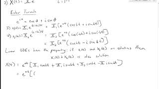 EME 134 Fall 2018: Physical Explanation of Complex Eigenvalues