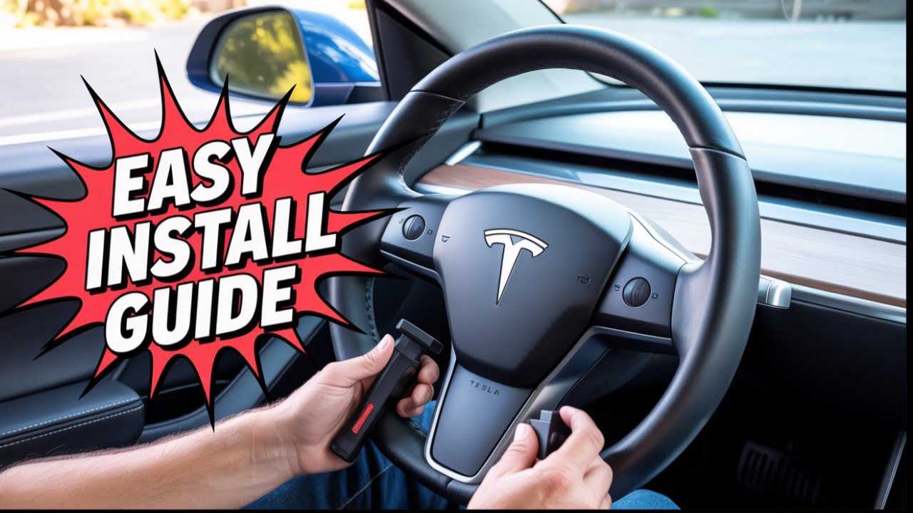 The Ultimate Guide: Installing TESERY Carbon Fiber Steering Wheel