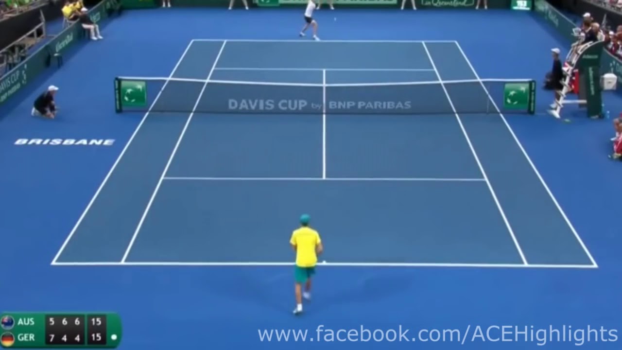 Alexander zverev vs Alex de Minaur 2018-02-02 Highlights ...