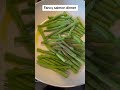Fancy salmon dinner #salmon #budget #food