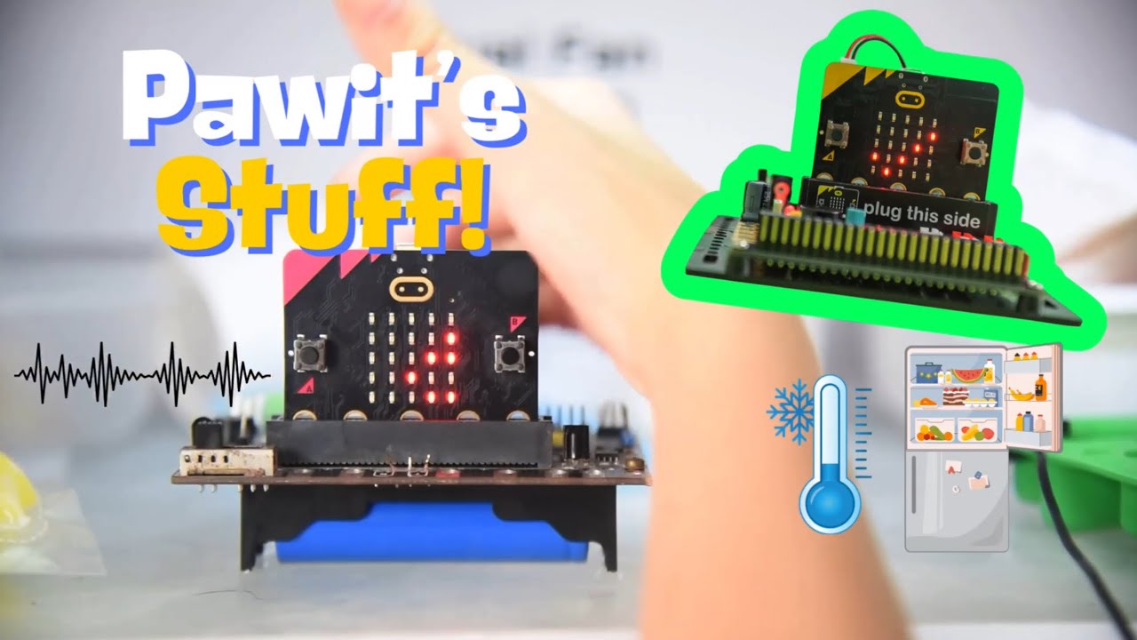 Microbit : Temperature Sensor Code | Pawit’s Stuff - YouTube