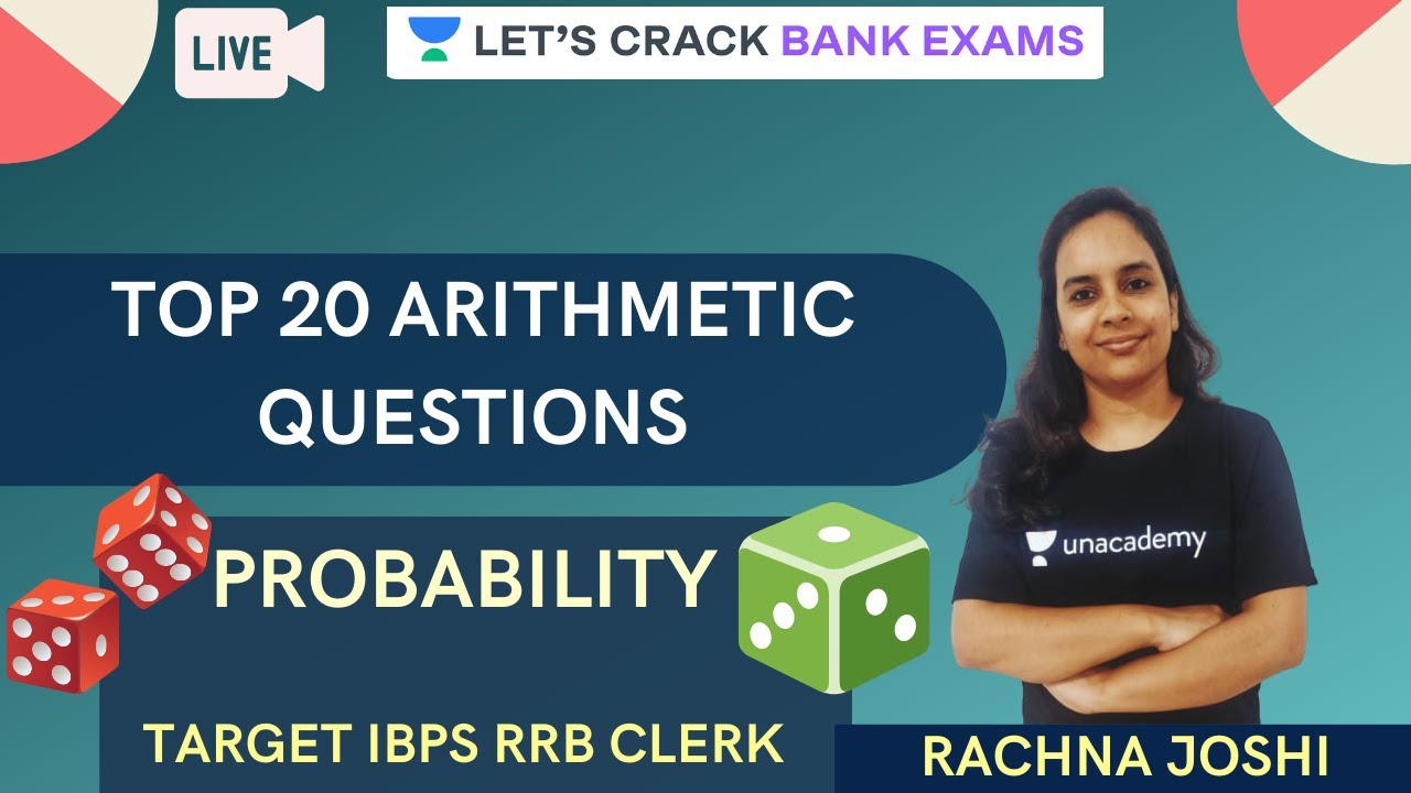 Top 20 Arithmetic Questions on Probability | IBPS RRB PO/IBPS PO 2020 ...