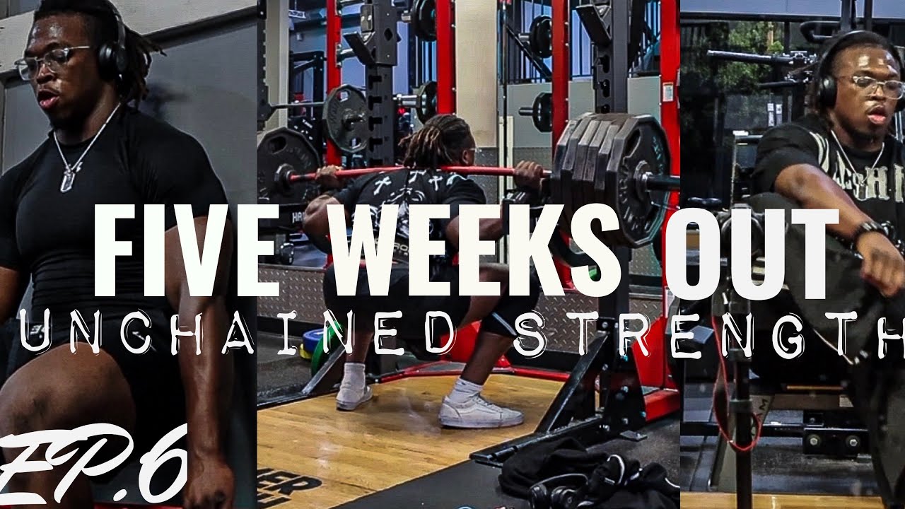 UNCHAINED STRENGTH EP:6 | 585 FATIGUED SQUAT | FAITH IN GOD THROUGH ...