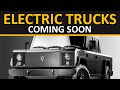 10 NEW ELECTRIC TRUCKS: Tesla, Hercules, Rivian, Ford &amp; MORE!