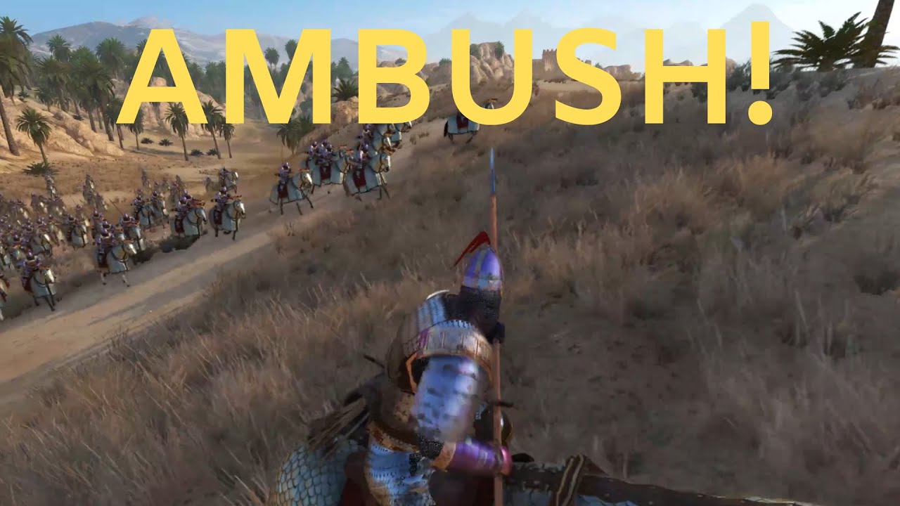 Mount Blade 2 Bannerlord Ambushing The Enemy Youtube