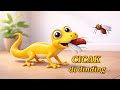 Cicak Cicak di Dinding 🦎 Lagu Anak Indonesia Terbaru | Animasi 3D Lucu & Edukatif