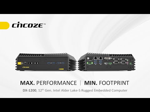 Cincoze DX-1200 Series "Max. Performance | Min. Footprint" (USA Only)