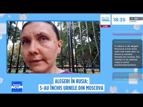 S-au închis urnele la Moscova, după trei zile de alegeri parlamentare în Rusia