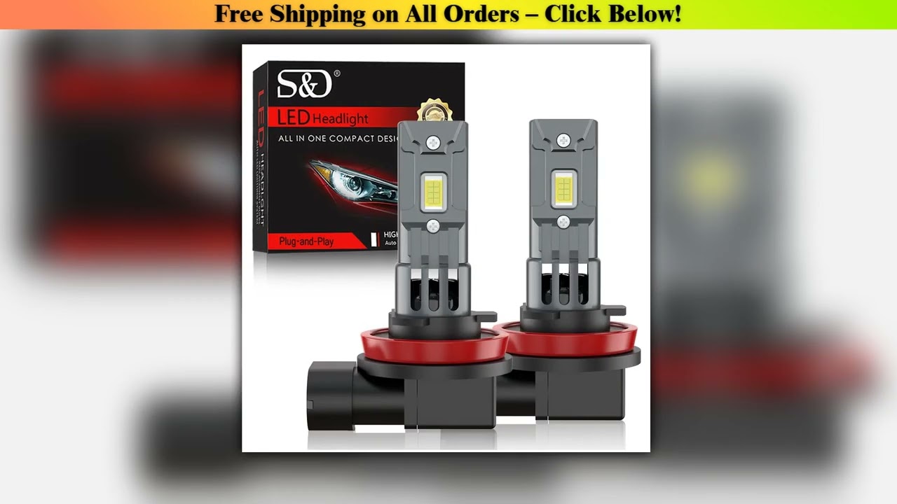 30000LM H8 H11 LED Bulb H16JP 9005 HB3 9006 HB4 Headlight Fog Light Canbus Mini 260W CSP for Car