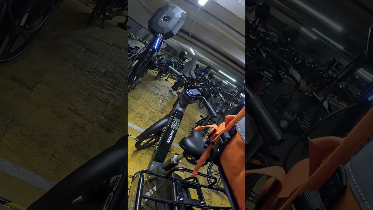 London’s £13/Day E-Bike Hub for Delivery Riders 🚴⚡ Rows of Bikes Ready to Go!