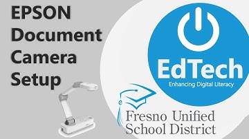 Epson ELPDC13 document camera unboxing, setup, and use
