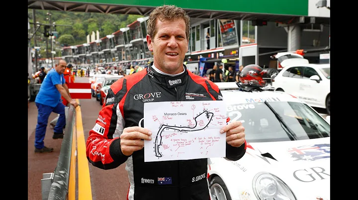 Stephen Grove in Monaco - Porsche Mobil 1 Supercup