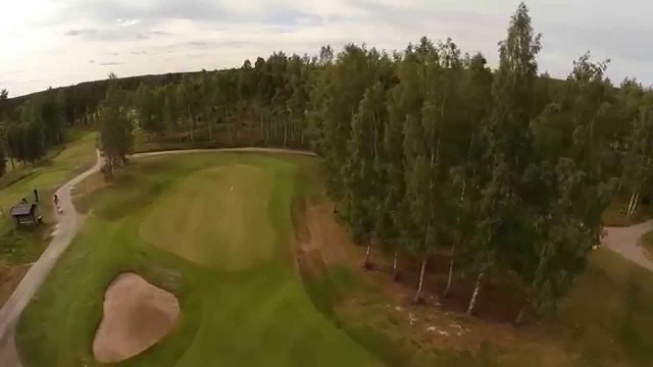 Karlstad Golfklubb Gul slinga Flygvideo YouTube