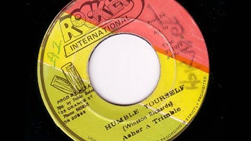 Asher & Trimble - Humble Yourself + Dub - 7" Rockers 1979 - KILLER ROOTS 70