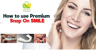 How To Use Premium Snap On Smile Binapoysa