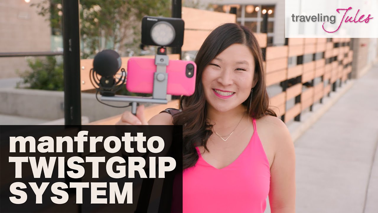 Manfrotto TwistGrip System – HandGrip, TwistGrip a BaseGrip