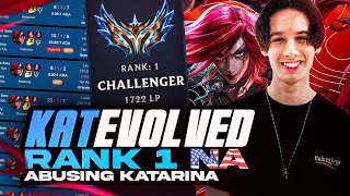 1700LP Katarina TAKING OVER NA... *CRAZY1v5 MECHANICS*