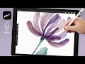 Watercolor Flower Tutorial // Watercolor Tutorials for Procreate