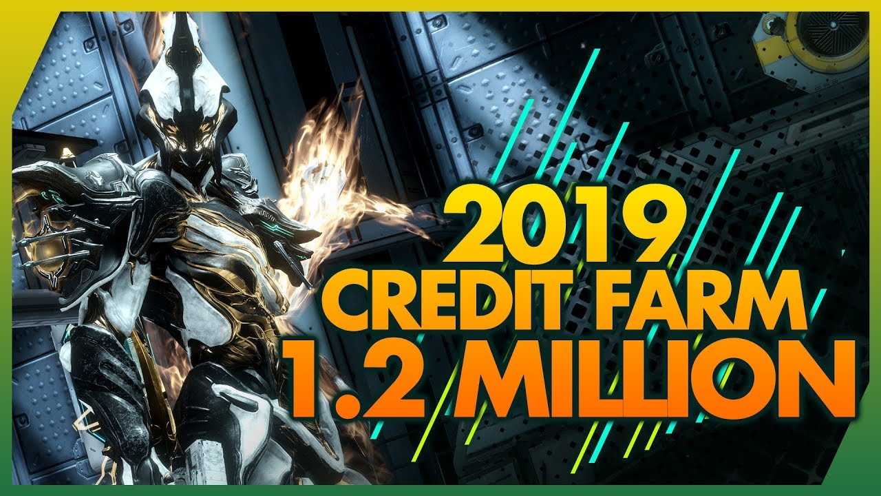 Warframe: AMAZING META Solo Credit Farm 2019 - 1,200,000 Credits