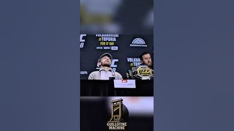 Ilia Topuria Vs Alex Volkanovski!